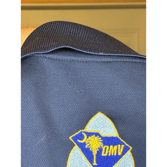 Nascar Shirt Womens X Large Polo Darlington Raceway Blue Short Sleeve Core 365 - Picture 7 of 9